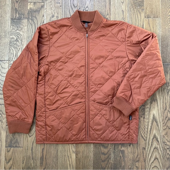 Patagonia Men's Hebrides Diamond Quilted Jacket X-Large+ Rust. Style# 27155 Rare - Picture 3 of 16